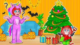 Roblox  I Switched Halloween With Christmas And Got Presents!