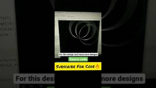 Create Beautiful Design In Python🔥🔥| Python Projects😍| #shorts #pythonprojects #designprojects
