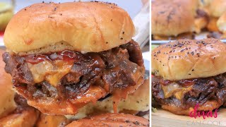 Delicious Roast Beef & Cheddar Sliders