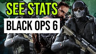 How to Check in Game Stats like KD & Score in BO6 Black Ops 6, PC, PS4, PS5, Xbox One, Xbox Series S