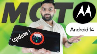 Moto Launched New Android 14 Update For Mobile Phone | Moto Edge 30 New Android 14 | New Updates |