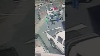 KNOCKING INCIDENT - ROBBERS FOLLOW VICTIM FROM BANK.