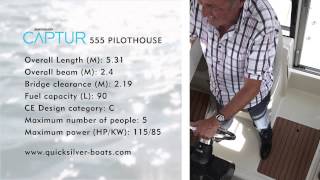 Quicksilver Captur 555 Pilothouse