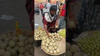 Hardworking Lady Selling Very Tasty Masala Wood Apple ( Kod Bell ) Special at Kolkata #shorts