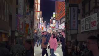 Walking into Tokyo’s red light District for the first time #travel #kabukicho