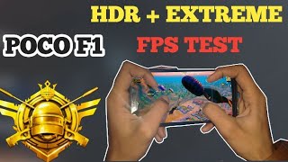 Poco F1 hotdrop FPS Test (Ace tier) || Devil AkashYT