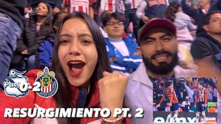 Puebla 0-2 Chivas | El resurgimiento rojiblanco 🔴⚪️ desde el Estadio Cuauhtémoc ⚽️