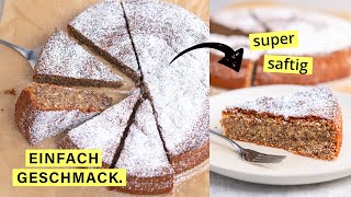 Omas saftiger Mohnkuchen (einfacher Mohnkuchen ohne Mehl)