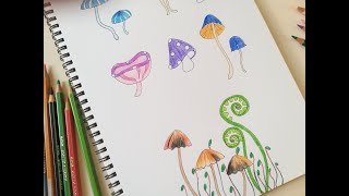 DDArt - Easy to Draw Beautiful Twinkle Mushrooms