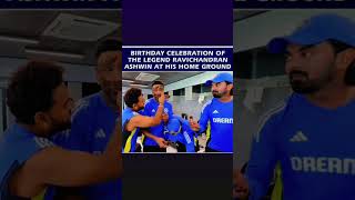 Ravichandran Ashwin's birthday celebration at his home ground #Viratkohli#Cricket#Jiocinema#Rohit