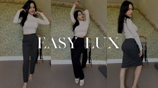 H&M TRY-ON HAUL: Easy Everyday Lux Autumn Looks