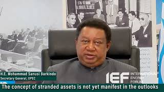 11th IEA IEF OPEC Symposium on Energy Outlooks - HE Mohammad Sanusi Barkindo