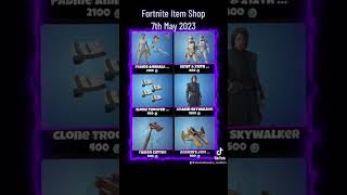 Fortnite Item Shop 7th May 2023 #nerdfam #fortnite #chapter4 #gaming #itemshop #shorts #shop