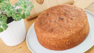 Torta de Vainilla con Chispas de Chocolate - Receta Fácil - Tan Dulce