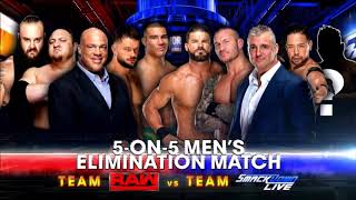 WWE Survivor Series 2017 Team RAW vs Team SmackDown Live