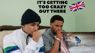 Americans Reacts to UK drill artist caught lacking!