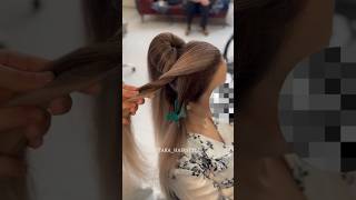 آموزش شنیون جمع باز کرلی جذابcurl hair # #hairdresser #chignonhairstyle #hairtutorial