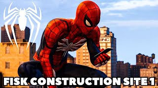 Unmasking Fisk Construction: Marvel's Spider Man Remastered -The Battle Begins! Construction Site #1