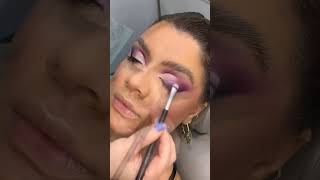 cut crease eye makeup tutorial #shorts #bridal #shortviral #shortfeed #youtubeshorts