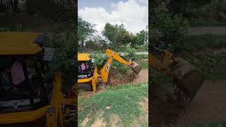 Amazing JCB driver backhoe cleaning canal