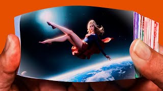 Supergirl - The Flying Angel (4K60fps AI animated) | FlipBook