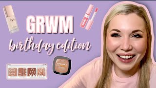 get ready with me on my birthday!! // using current faves 💕