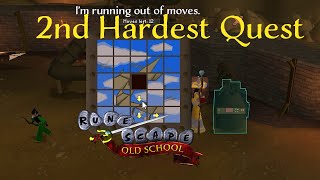 What's the 2nd Hardest Quest in OSRS?