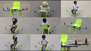 How i Made drone for my Son | single seater drone at home | Single seater Quadcopter