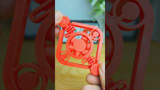 2 IN ONE! 3D Printed Fidget Spinner and Clicker #toys #3d