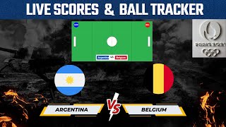 Belgium Vs Argentina Hockey Live Scores & Updates(2nd half) | FIH Hockey Paris Olympics 2024