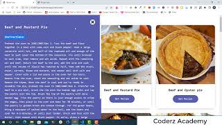 JavaScript Recipe App - Design CSS Part 3