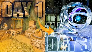 Megatribe Base Progress From Stone To TEK On ABERRATION! | Wiu Wiu | ARK Ascended PvP