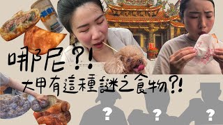 【台中大甲鎮瀾宮美食】讓人為之瘋狂的迷之食物！