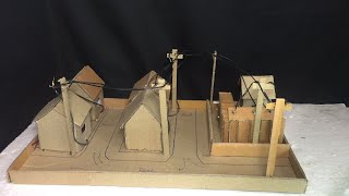 making a working model of electric power house |science project |