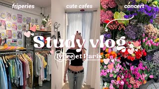 Study Vlog : avoir 17 ans à Paris (friperies, cafés, lycée, concert…)