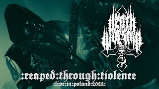 DEATH WORSHIP - Reaped Through Violence - Live at Death Ceremony 2022