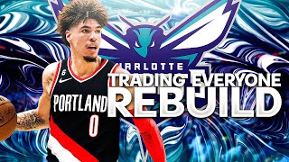 TRADING EVERY PLAYER HORNETS REBUILD! NBA 2K24