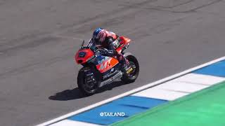 Moto2 Free Practice at Turn 12 |  ThaiGP 2024