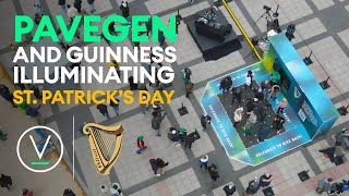 Pavegen Kinetic Brand Experience | Guinness in Chicago 2023