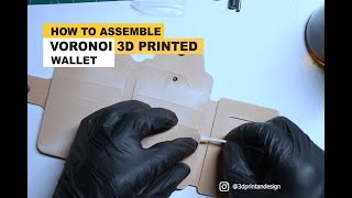 Voronoi wallet assembly (step by step)