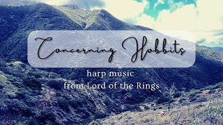 Concerning Hobbits from Lord of the Rings | harp cover