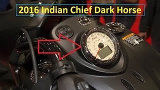 2016 Indian Chief Dark Horse - NEW for 2016