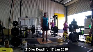 210 kg Deadlift | 17 Jan 2018