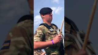 ROYAL CORPS of ARMY MUSIC Military Band & HOT Conductor in Uniform Played The GREAT BRITISH Car Show