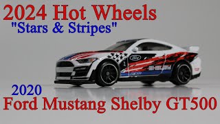 Hot Wheels Stars and Stripes Ford Mustang Shelby GT500