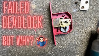 Failed deadlock - Ferret Cam - GJ Motor Turner & More | Locksmith