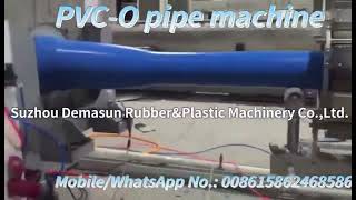 PVC-O pipe production with Germany Gravimetric system OPVC extrusion line PVC-O Extrusion machine