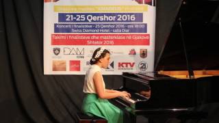 Chopin - Etude Op  25, No  2 - performed by Dea Bajrami