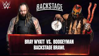 Backstage Fight "Brawl" | Bray Wyatt vs. Boogeyman