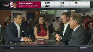 Alabama's Nick Saban Join the College Football Live Desk || Full Interview